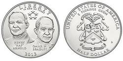 1/2 Dólar Estados Unidos de América (1776 - ) Cobre 