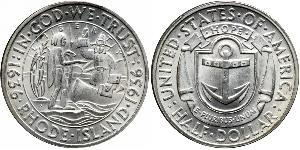 1/2 Dólar Estados Unidos de América (1776 - ) Plata 