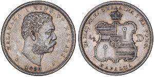 1/2 Dólar Estados Unidos de América (1776 - ) Plata 