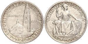 1/2 Dólar Estados Unidos de América (1776 - ) Plata 