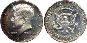 1/2 Dólar Estados Unidos de América (1776 - ) Plata John Fitzgerald Kennedy (1917-1963)