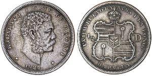 1/2 Dólar Estados Unidos de América (1776 - ) Plata 