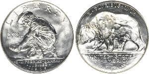 1/2 Dólar Estados Unidos de América (1776 - ) Plata 