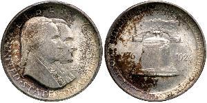 1/2 Dólar Estados Unidos de América (1776 - ) Plata George Washington