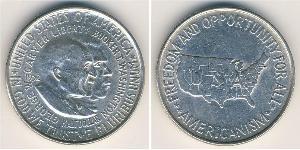 1/2 Dólar Estados Unidos de América (1776 - ) Plata 