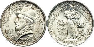 1/2 Dólar Estados Unidos de América (1776 - ) Plata 