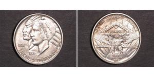 1/2 Dólar Estados Unidos de América (1776 - ) Plata 