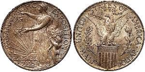 1/2 Dólar Estados Unidos de América (1776 - ) Plata 