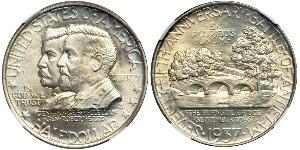 1/2 Dólar Estados Unidos de América (1776 - ) Plata 