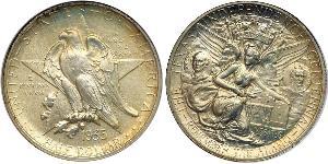 1/2 Dólar Estados Unidos de América (1776 - ) Plata 