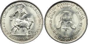 1/2 Dólar Estados Unidos de América (1776 - ) Plata 