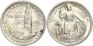 1/2 Dólar Estados Unidos de América (1776 - ) Plata 