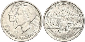 1/2 Dólar Estados Unidos de América (1776 - ) Plata 