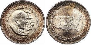 1/2 Dólar Estados Unidos de América (1776 - ) Plata 