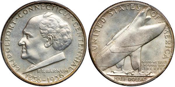 1/2 Dólar Estados Unidos de América (1776 - ) Plata 