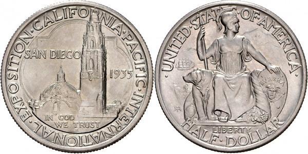 1/2 Dólar Estados Unidos de América (1776 - ) Plata 