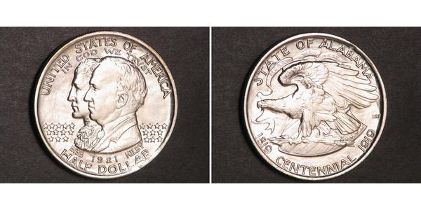 1/2 Dólar Estados Unidos de América (1776 - )  