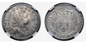 1/2 Ecu France Argent 