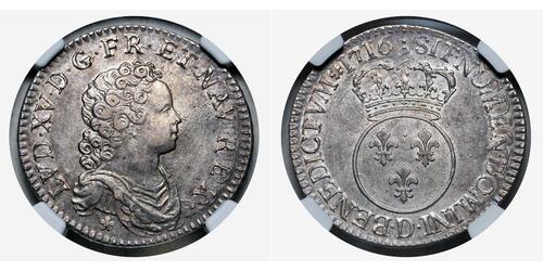 1/2 Ecu France Argent 