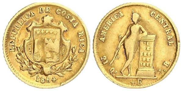 1/2 Escudo Costa Rica Gold 