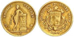 1/2 Escudo Costa Rica Or 