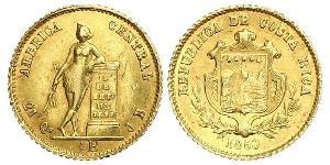 1/2 Escudo Costa Rica Or 