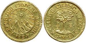 1/2 Escudo Guatemala Or 