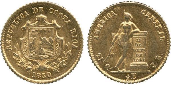 1/2 Escudo Costa Rica Oro 