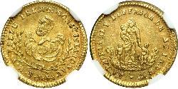 1/2 Escudo 玻利維亞 金 