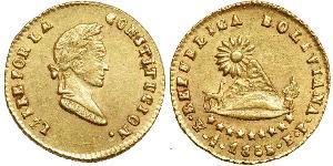 1/2 Escudo 玻利維亞 金 