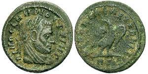 1/2 Follis Imperio romano (27BC-395) Bronce Claudio II (213-270)