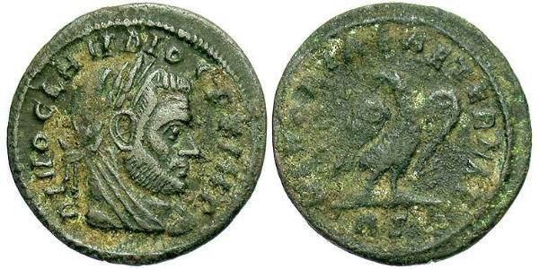 1/2 Follis Imperio romano (27BC-395) Bronce Claudio II (213-270)