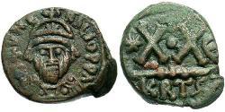 1/2 Follis Byzantine Empire (330-1453) Bronze Heraclius (575-641)