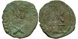 1/2 Follis Byzantine Empire (330-1453) Bronze Phocas(?-610)