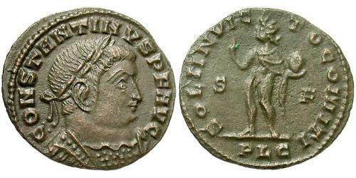 1/2 Follis Empire romain (27BC-395) Bronze Constantin I (272 - 337)