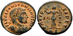 1/2 Follis Roman Empire (27BC-395) Bronze Constantine I (272 - 337)