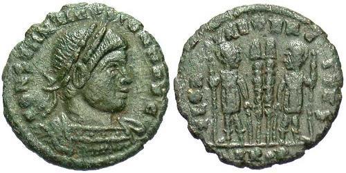 1/2 Follis Roman Empire (27BC-395) Bronze Constantius II (317 - 361)