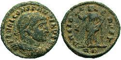 1/2 Follis Römische Kaiserzeit (27BC-395) Bronze Konstantin I (272 - 337)