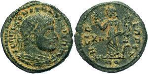 1/2 Follis Römische Kaiserzeit (27BC-395) Bronze Konstantin I (272 - 337)
