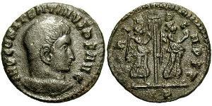 1/2 Follis Römische Kaiserzeit (27BC-395) Bronze Konstantin I (272 - 337)