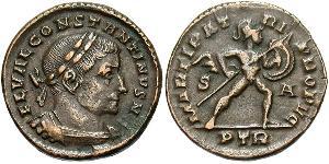 1/2 Follis Römische Kaiserzeit (27BC-395) Bronze Konstantin I (272 - 337)