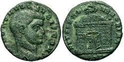 1/2 Follis Western Roman Empire (285-476) Bronze 