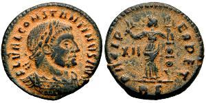 1/2 Follis Impero romano (27BC-395) Bronzo Costantino I (272 - 337)