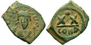 1/2 Follis 拜占庭帝国 青铜 Phocas(?-610)