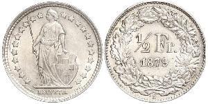 1/2 Franc Suisse Cuivre/Nickel 