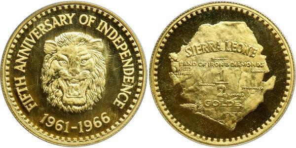 1/2 Golde Sierra Leone 金 