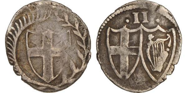1/2 Groat Königreich England (927-1649,1660-1707) Silber Jakob I (1566-1625)