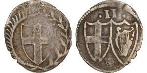 1/2 Groat Kingdom of England (927-1649,1660-1707) Silver James I (1566-1625)