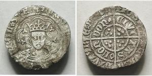 1/2 Groat Kingdom of England (927-1649,1660-1707) Silver Henry VI (1421-1471)