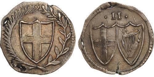 1/2 Groat Kingdom of England (927-1649,1660-1707) Silver James I (1566-1625)